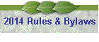 2014 Rules & Bylaws